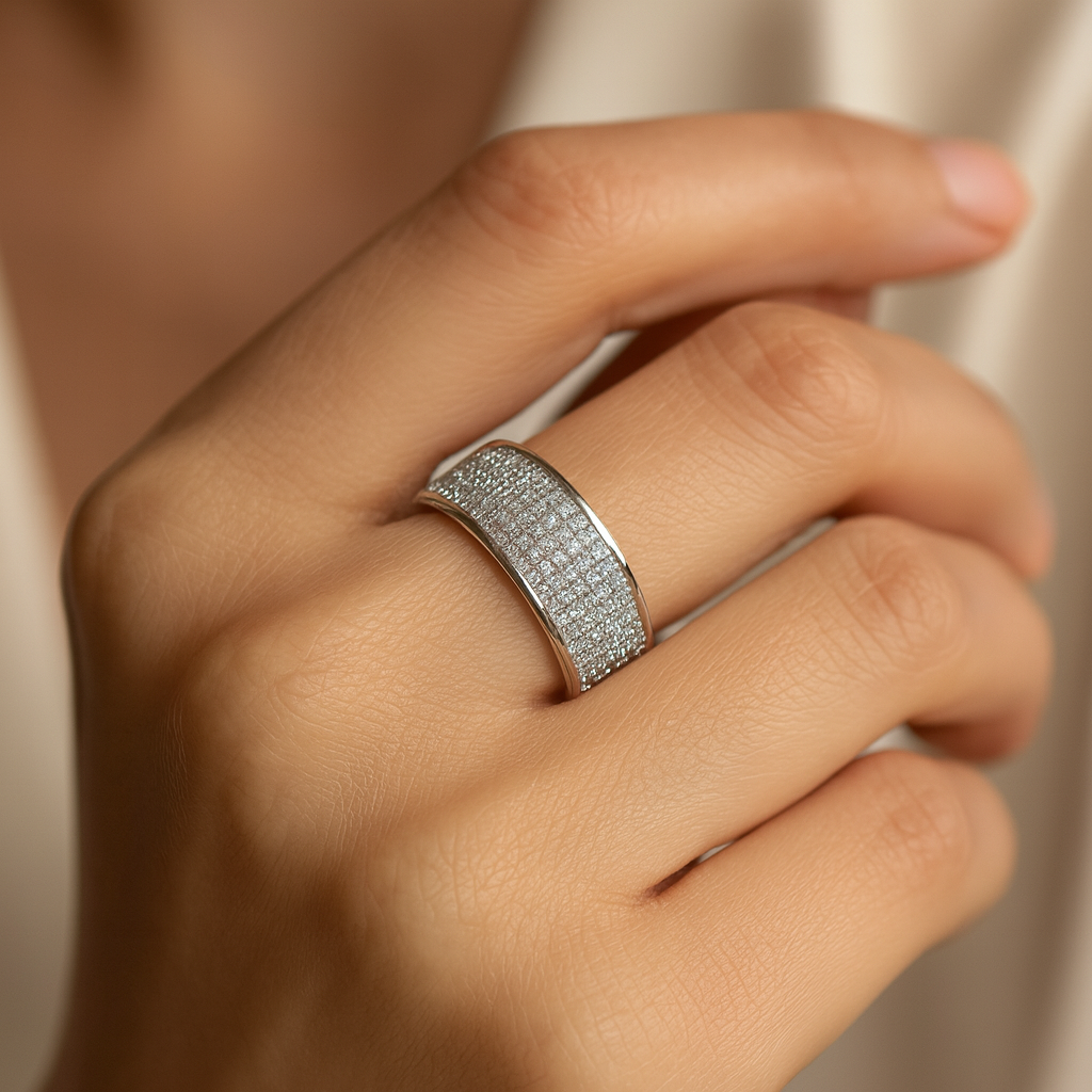 Ambrosia Fenzi - Inel | Aur alb