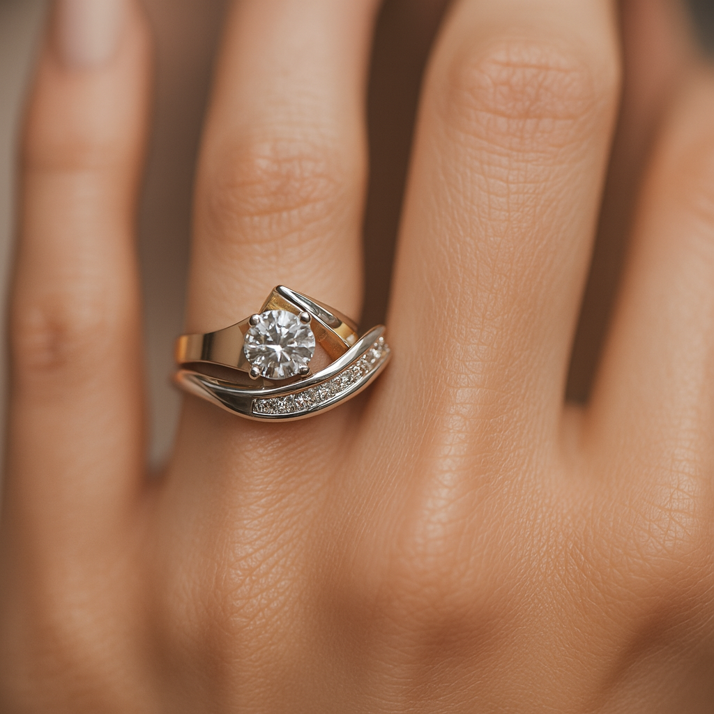 Karla - Inel Vintage din Aur