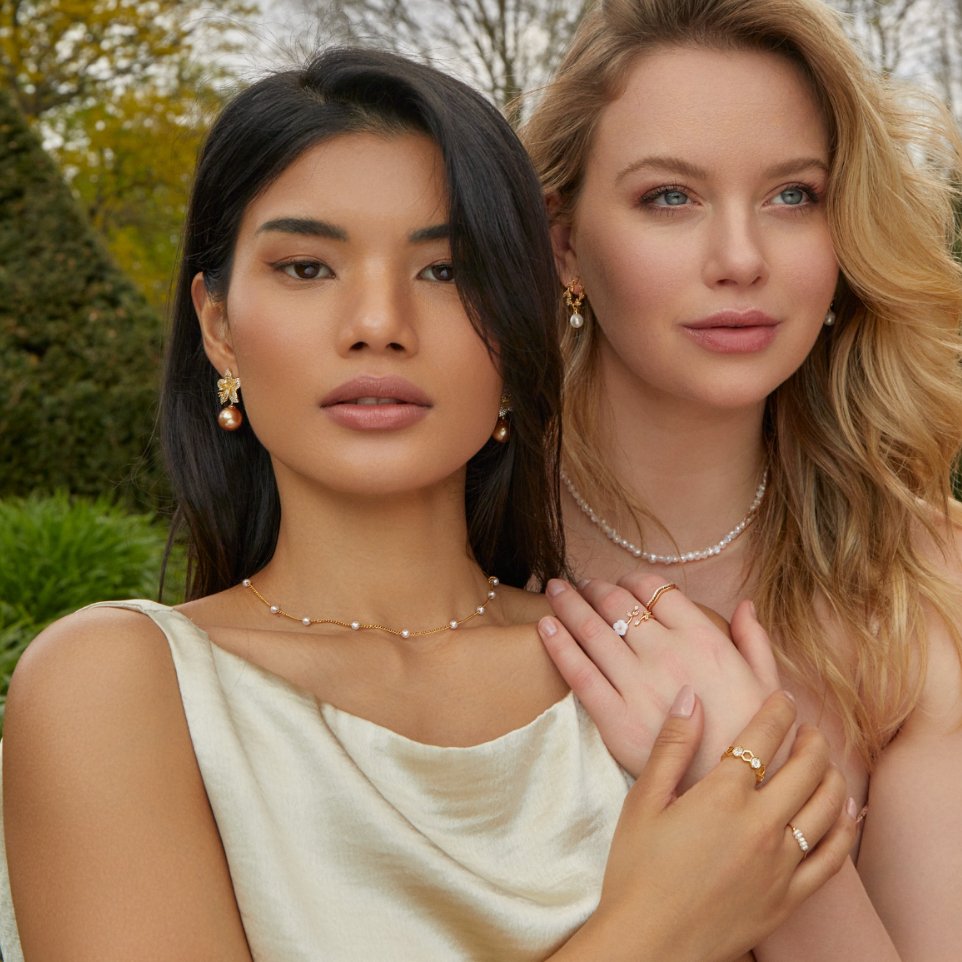 Miriam – Colier din aur cu lungime armonioasă.