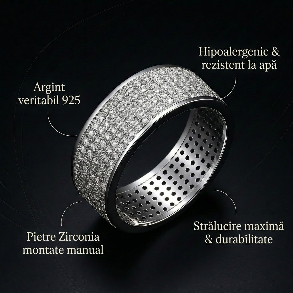 Ambrosia Fenzi - Inel | Aur alb