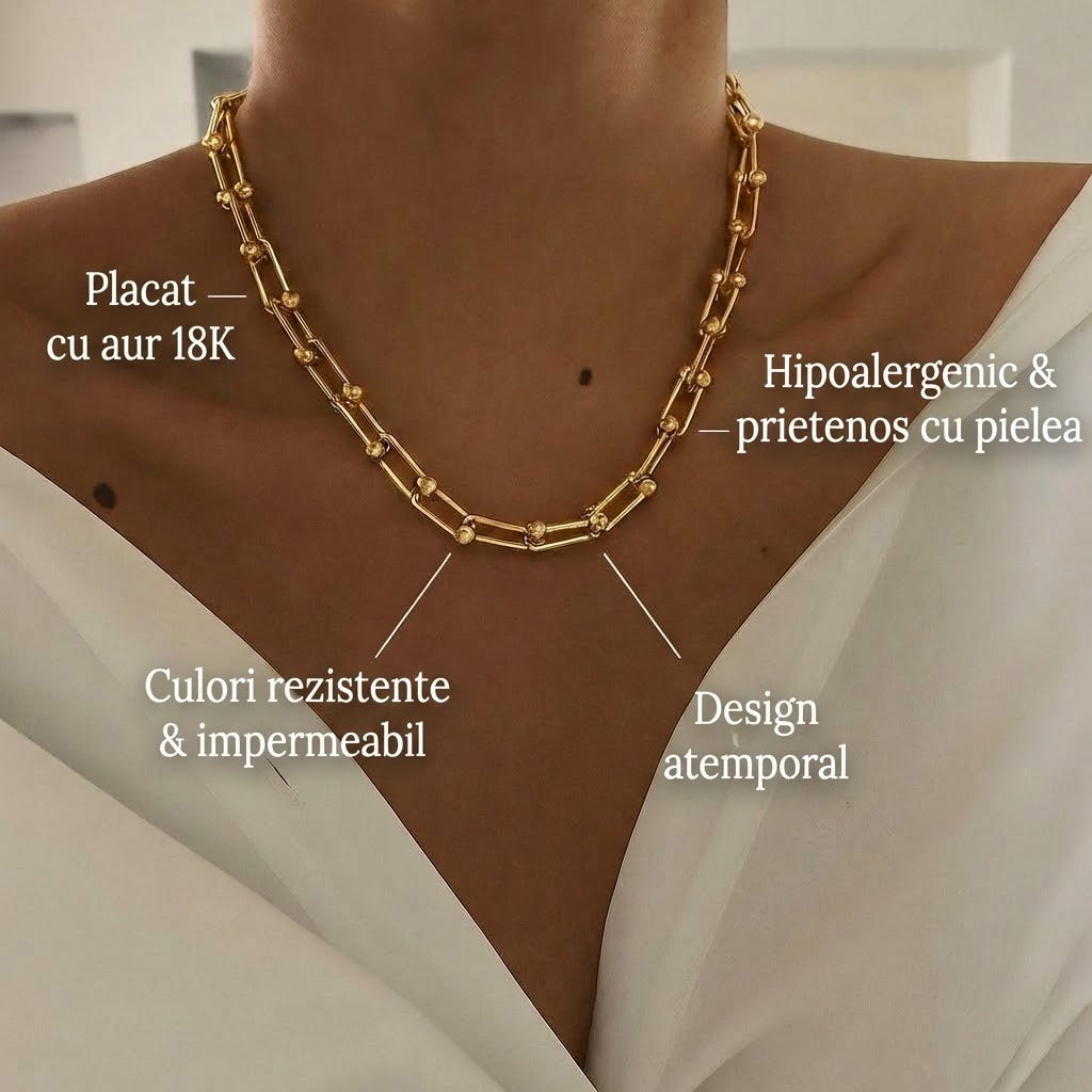 Alexandra - Colier exclusiv din aur