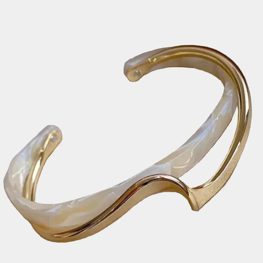 Brățară Elegantă din Opal Alb în Aur