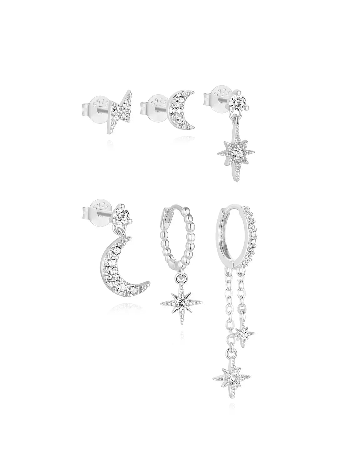 Pavlína – Cercei delicate din aur cu un design modern.