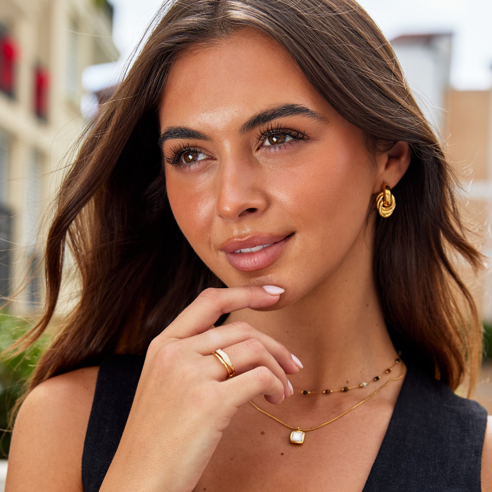 Beatrix – Inel de aur cu siluetă simplă