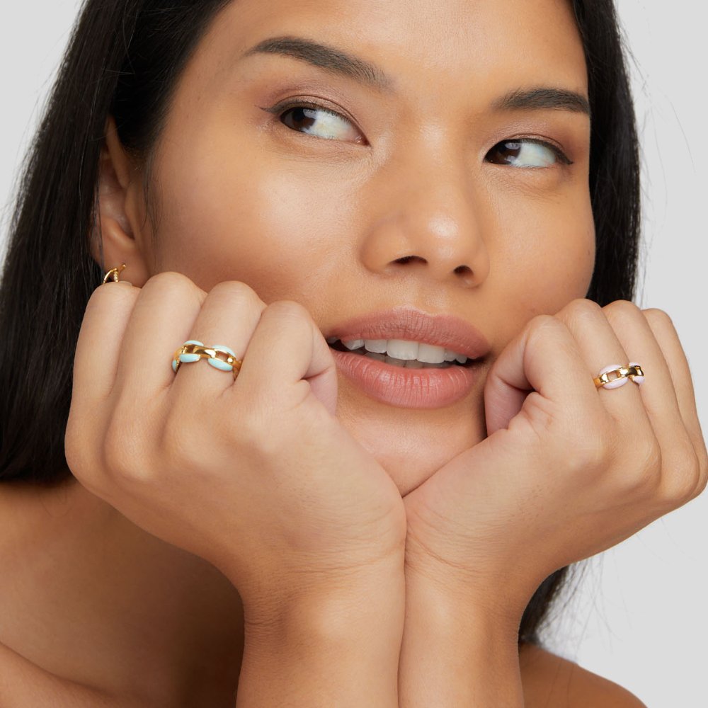 Anneliese – Inel de aur și argint