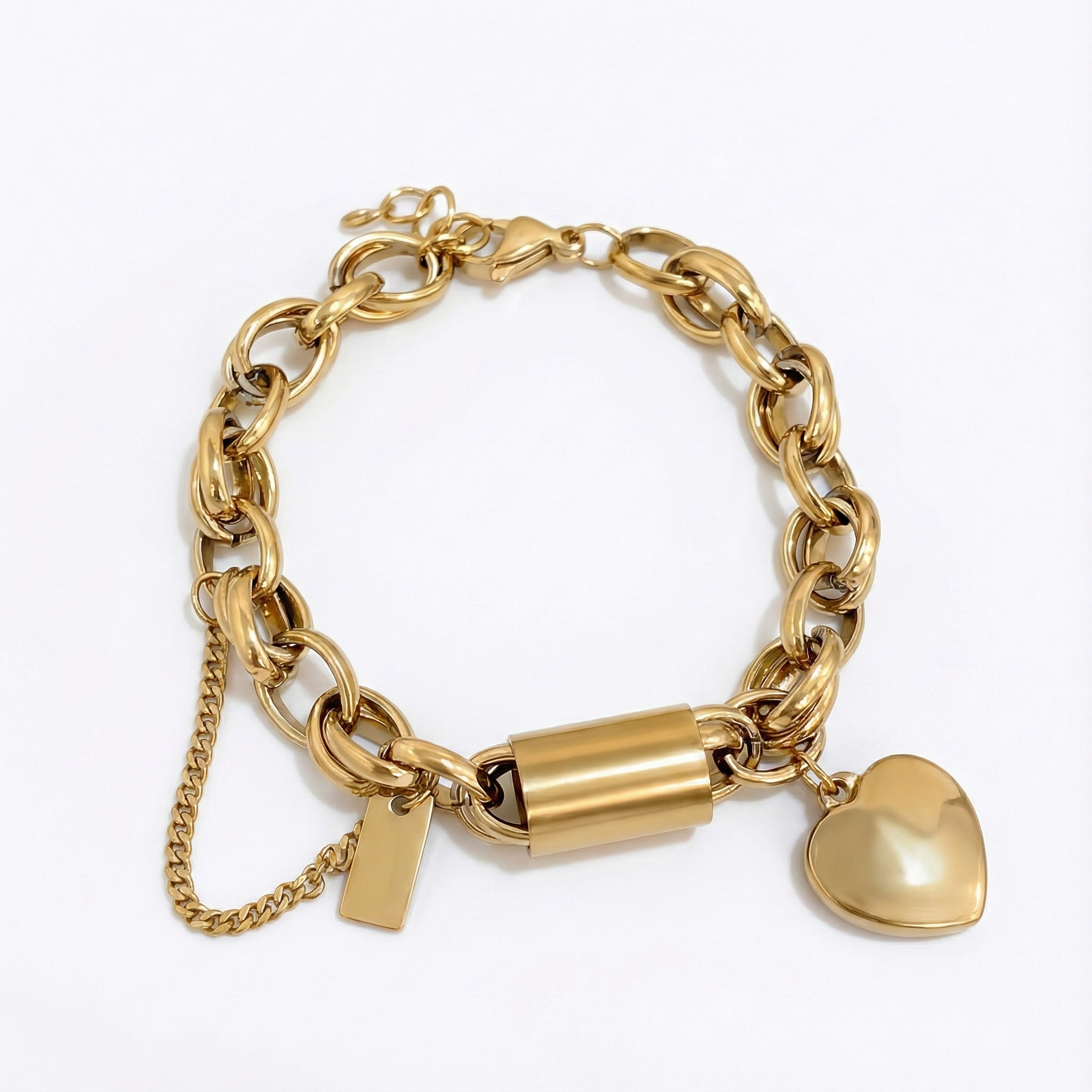 Brățară Chunky Herzstück